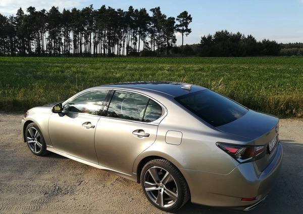 Lexus GS cena 104900 przebieg: 105000, rok produkcji 2017 z Krotoszyn małe 379